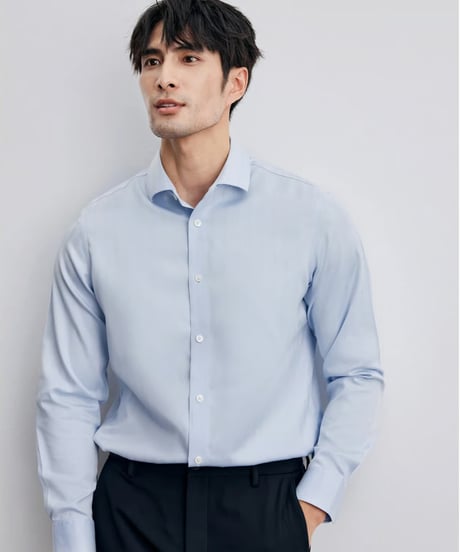 business formal cotton shirt /2color　SH2339