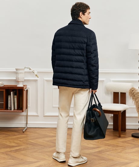 down jacket suit wool /2color　SH2566