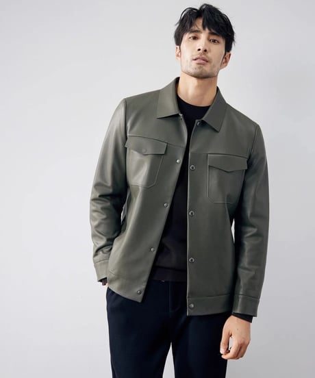 lamb leather jacket　SH2253