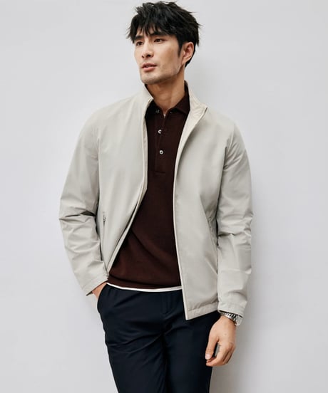 stand collar jacket /2color　SH2446