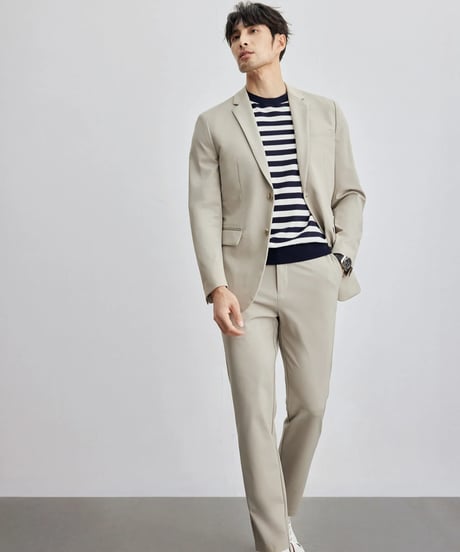 stretch slim casual pants /2color　SH2108