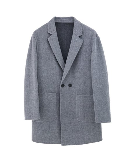 wool stand collar coat　SH2380