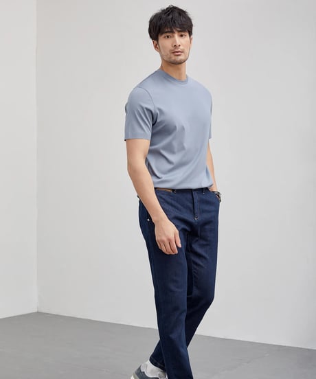 basic round neck t-shirt /4color　SH2519
