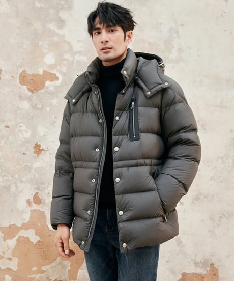 white goose down jacket /2color　SH2393