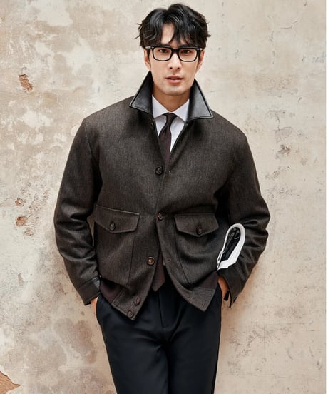 business formal cotton shirt /2color　SH2339