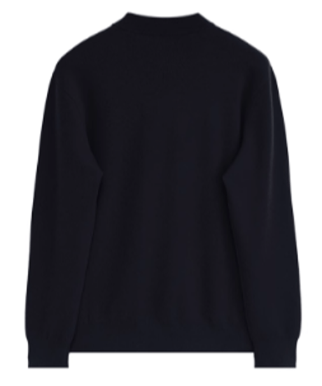 half turtleneck sweater /4color　SH2656