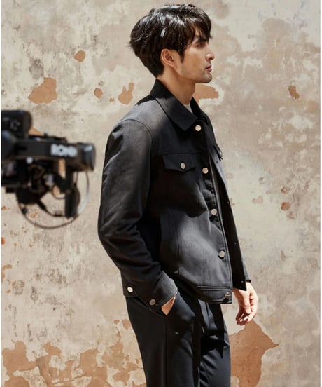wrinkled jacket /2color　SH2018
