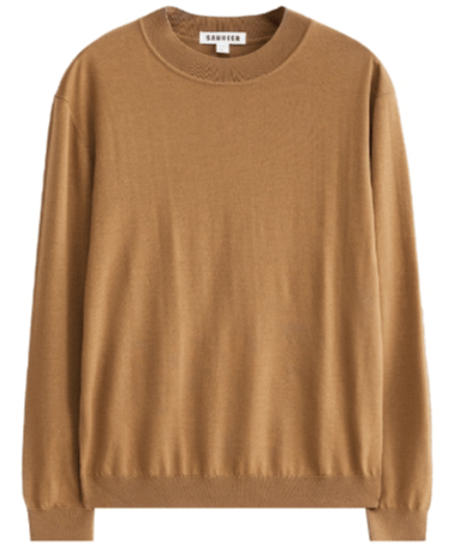 half turtleneck sweater wool 100% /7color　SH2675