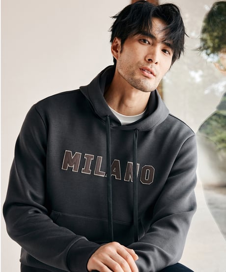hoodie sweat casual /2color　SH2630