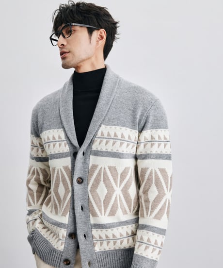 cashmere wool knit cardigan　SH2414