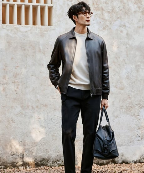 jacket  lamb leather 100%　SH2013
