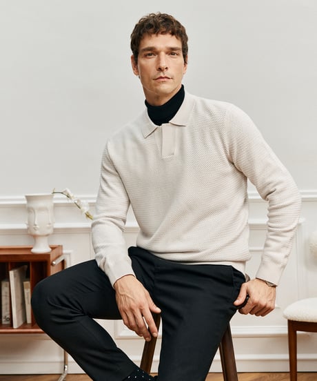 cardigan swallow neck wool /2color　SH2684