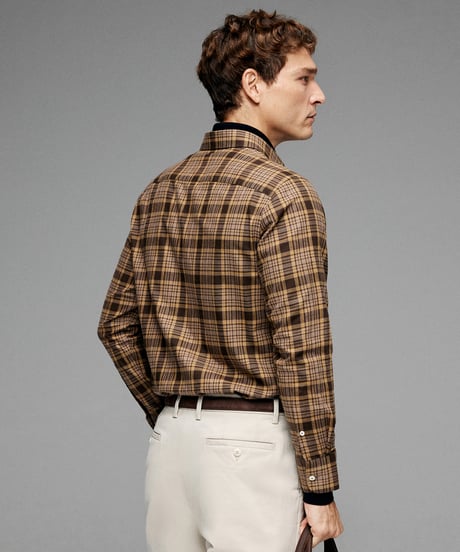 check shirt cotton　SH2635