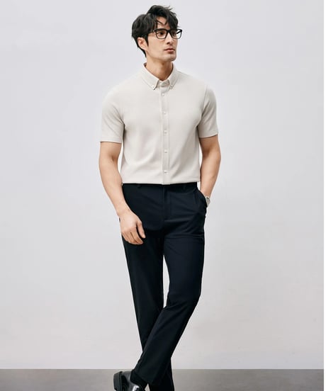 no-iron stretch pants /3color　SH2490