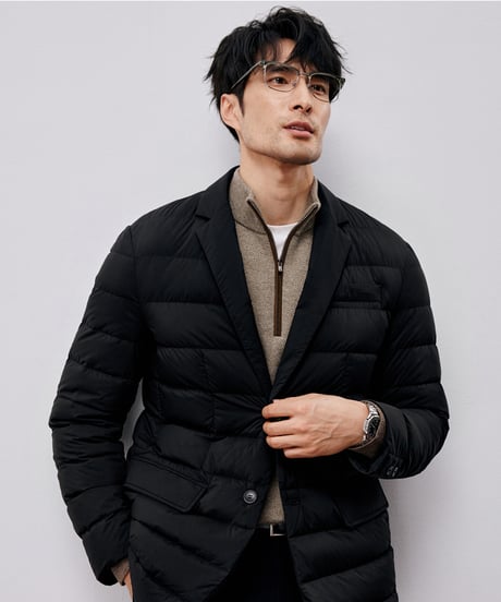 half-zip cashmere sweater　SH2587