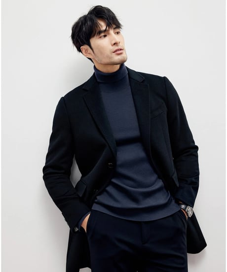 coat jacket cashmere 100％　SH2184