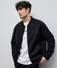 zipper knit jacket /2color　SH2150