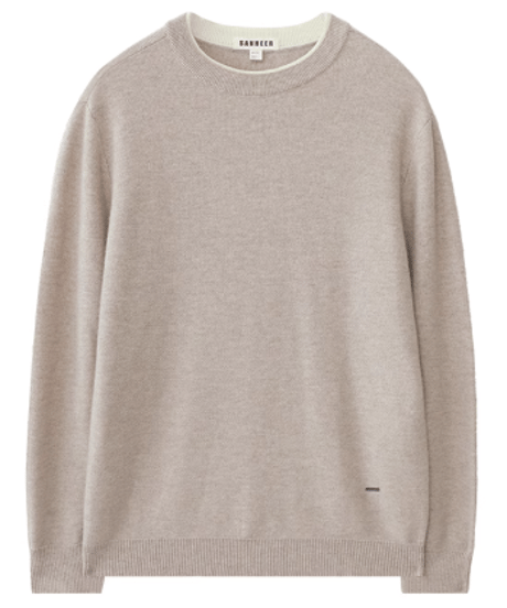 round neck sweater cashmere 100%　SH2691