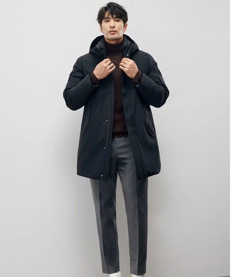 wool turtleneck sweater /4color　SH2213