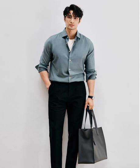 casual pants with elastic waist /2color　SH2599