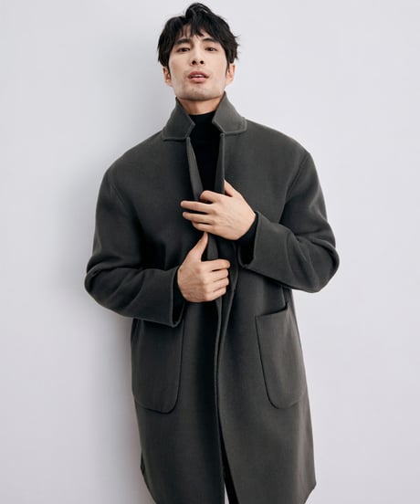 handmade coat wool 100% /2color　SH2361