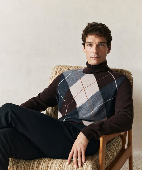 turtleneck sweater wool　SH2565