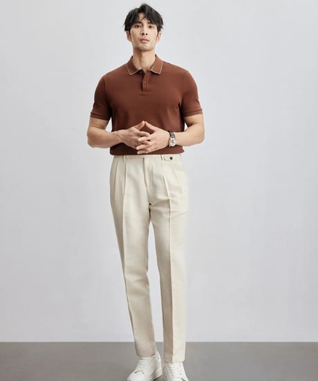 double pleat casual pants　SH2107