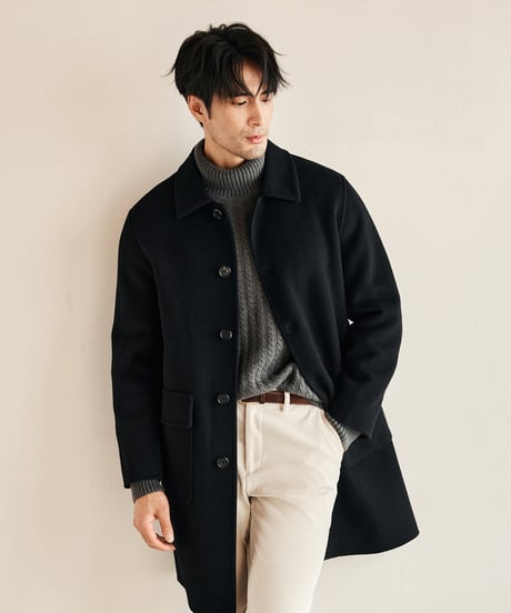 middle coat wool 100% /2color　SH2617