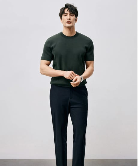 no-iron stretch pants /3color　SH2490