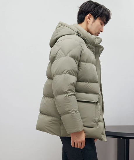 white goose down jacket /2color　SH2202