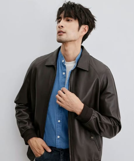 jacket  lamb leather 100%　SH2013