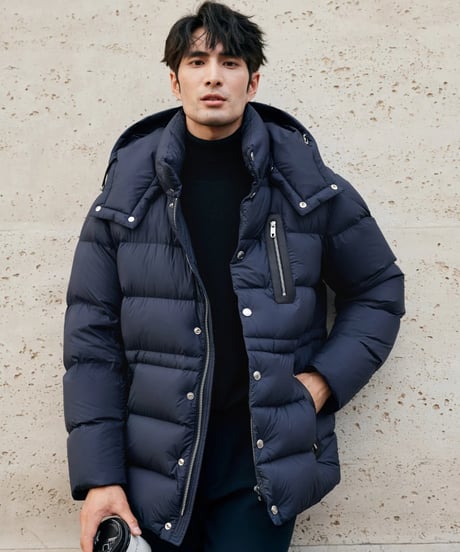white goose down jacket /2color　SH2393