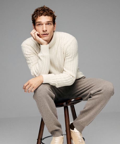 knit pants cashmere /2color　SH2610