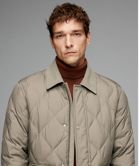 white goose down down jacket /2color　SH2627