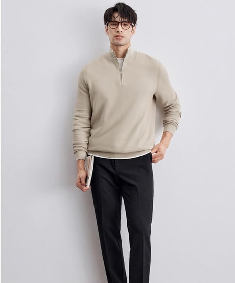 pure cotton pullover sweater /2color　SH2307