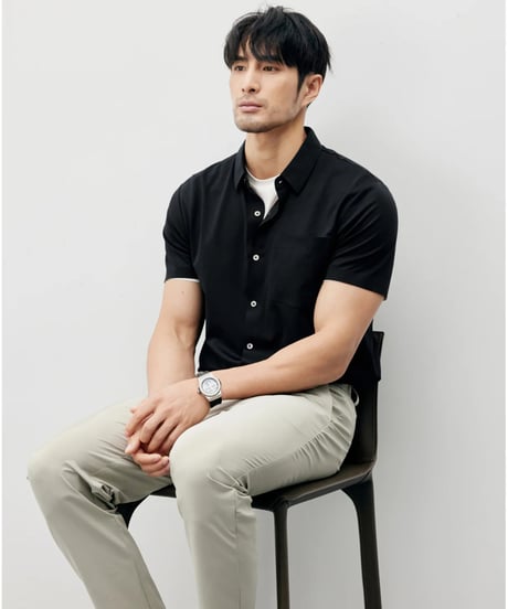 seamless cool shirt /3color　SH2470