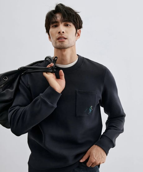 casual sweatshirt cotton /3color　SH2009
