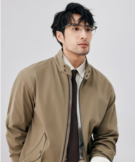 jacket with stand-up collar /2color　SH2672
