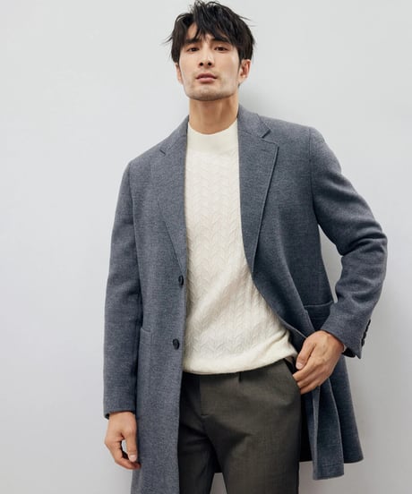 cashmere high neck sweater /2color　SH2178