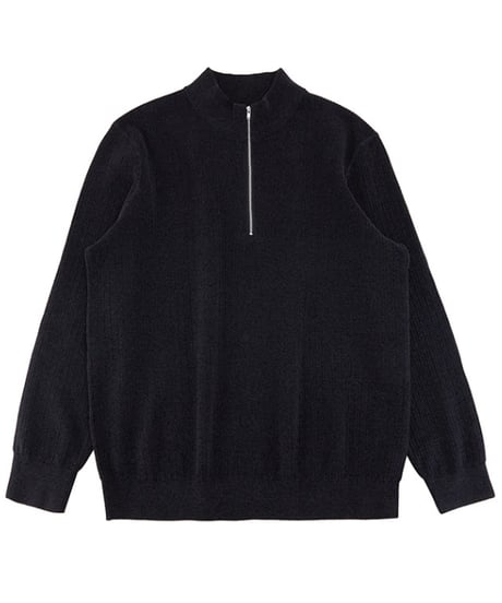 chenille stand-up collar sweater /2color　SH2396