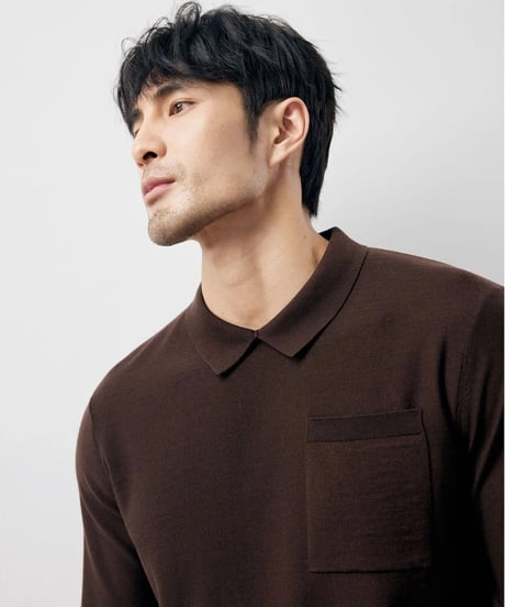 sweater wool slim fit /2color　SH2232
