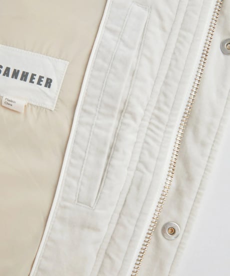 stand collar down vest jacket　SH2186