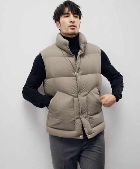 Down vest jacket /2color　SH2221