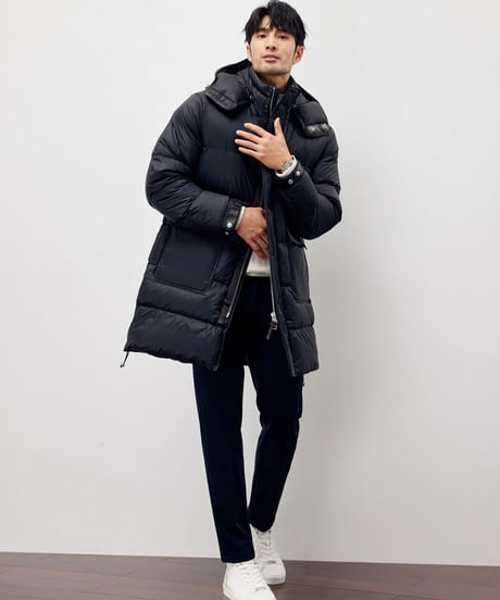 white duck down coat /2color　SH2189