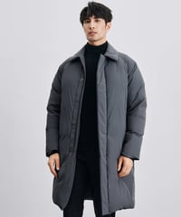 white goose lapel down jacket /2color　SH2412