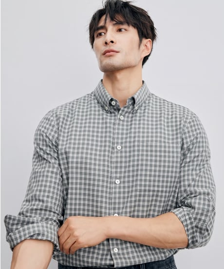 checkered shirt　SH2338