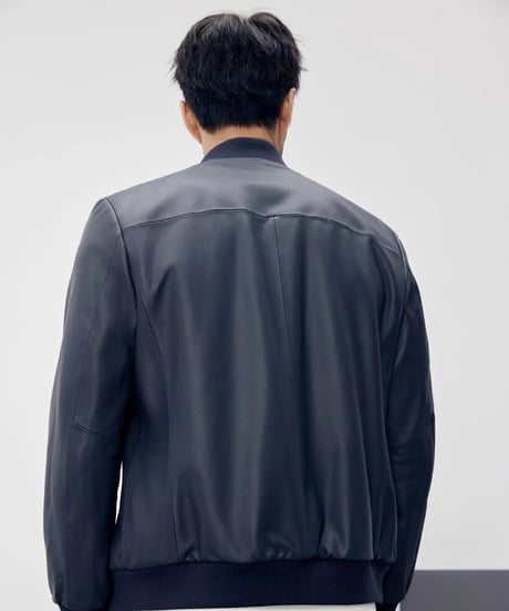 jacket lamb leather 100% /2color　SH2286