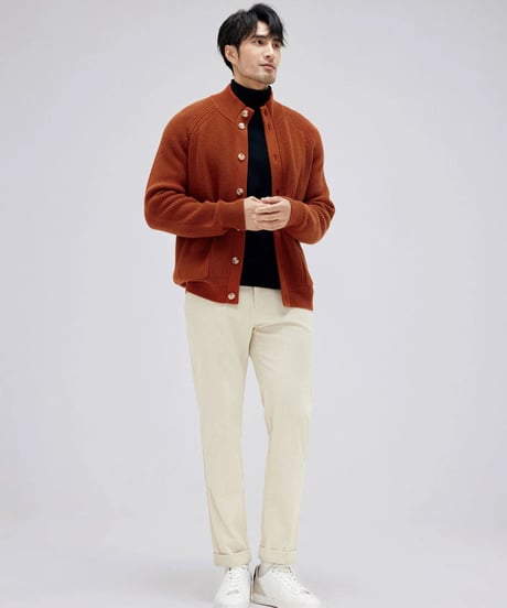 wool cashmere knit cardigan /2color　SH2164