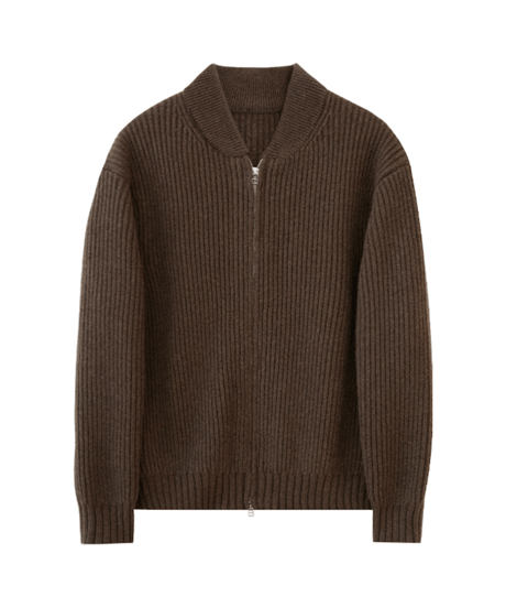 knitted jacket wool 100% /2color　SH2560