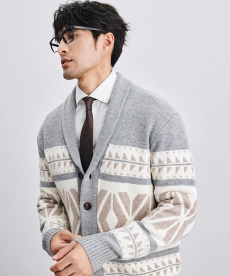 cashmere wool knit cardigan　SH2414